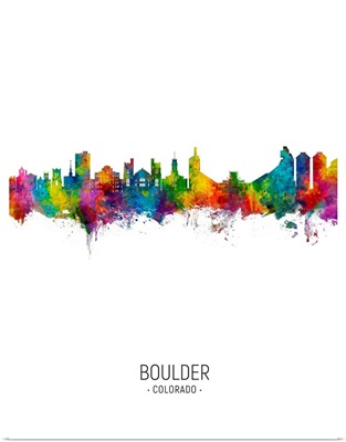 Boulder Colorado Skyline