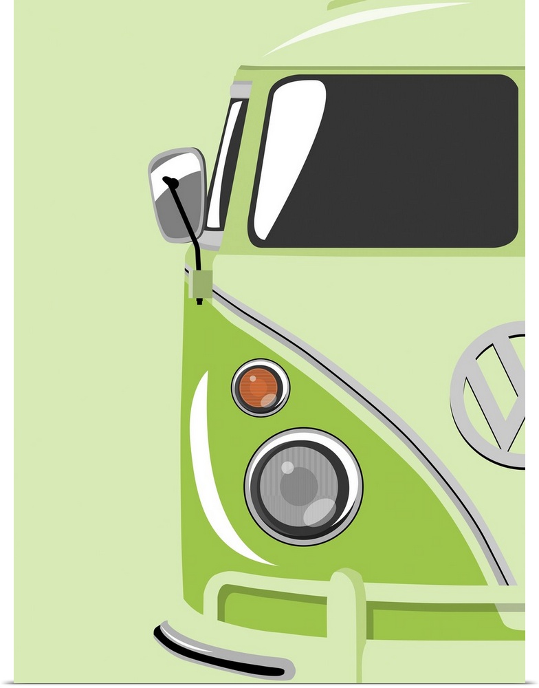 The iconic camper van of the sixties, the VW Camper Van was known by a variety of names, including Transporter, Bus, Micro...