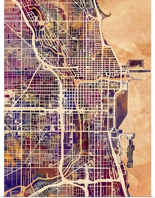 Chicago City Street Map