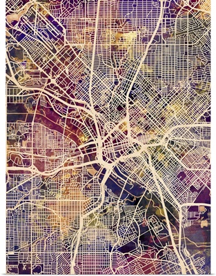 Dallas Texas City Map