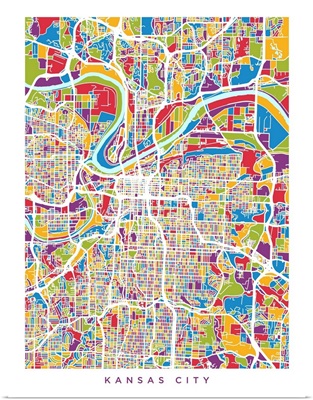 Kansas City Missouri City Map