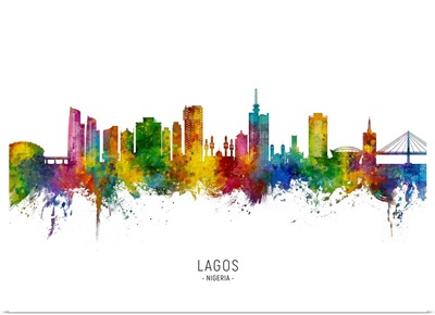Lagos Nigeria Skyline