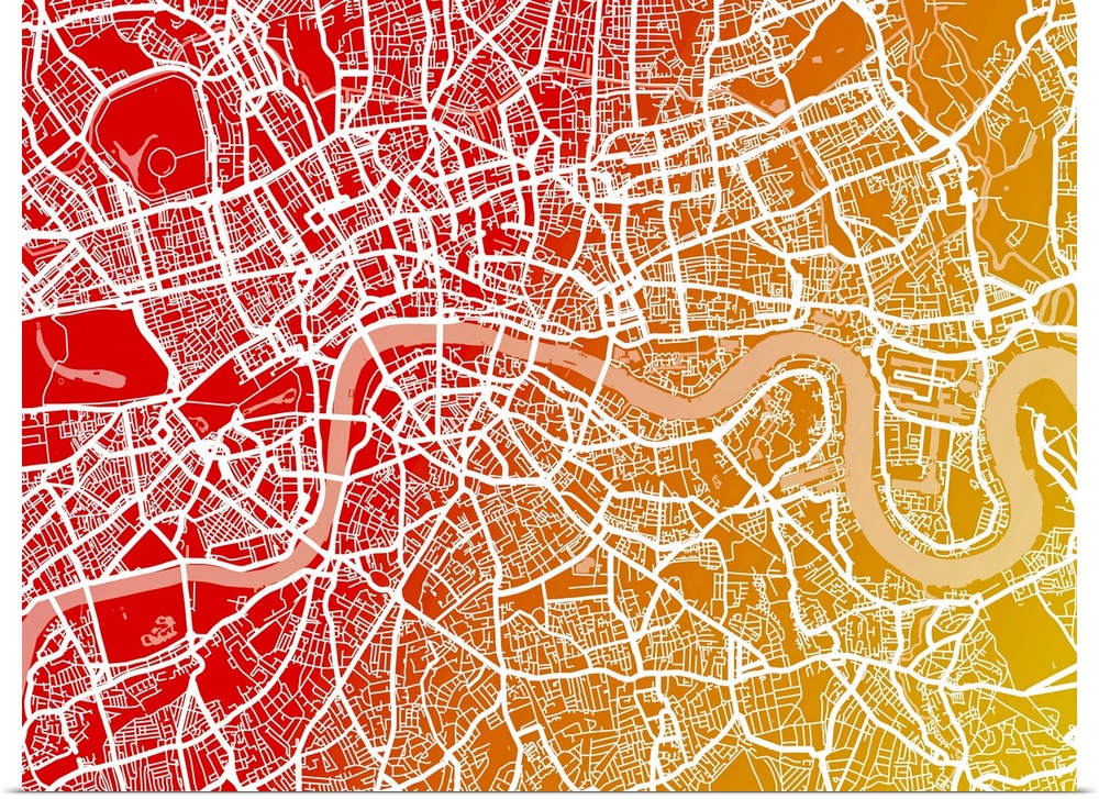 London map orange