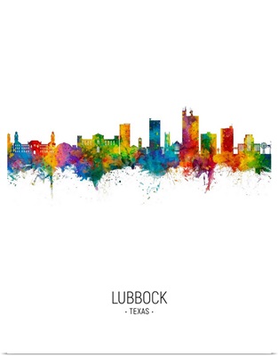 Lubbock Texas Skyline