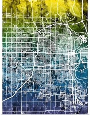Omaha Nebraska City Map