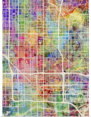 Phoenix Arizona City Map