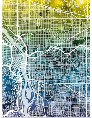 Portland Oregon City Map