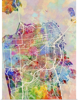 San Francisco City Street Map