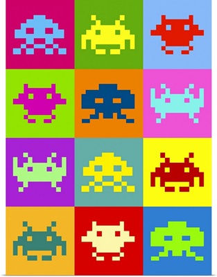 Space Invaders Squares
