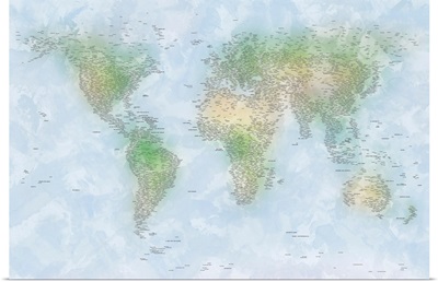 World Cities Map