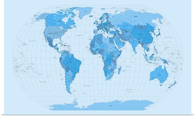 World Map Blues