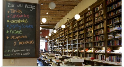 Bar del Paisaje, coffee place and bookstore, Buenos Aires, Argentina