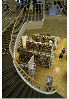 In a bookshop, Montreal, Quebec, Canada