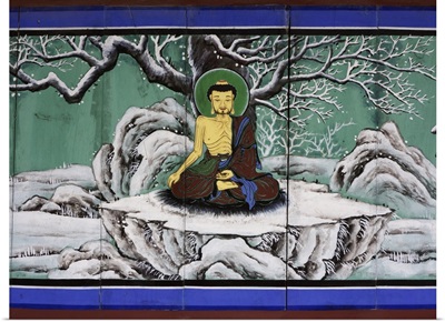 Painted Buddha Decoration, Seoul, South Korea II