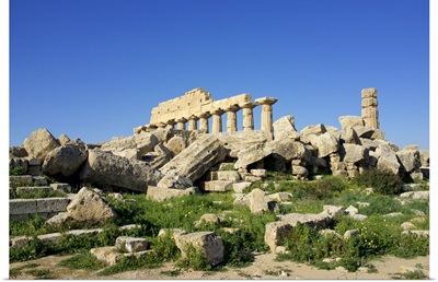 Selinunte Greek ruins, Sicily, Italy