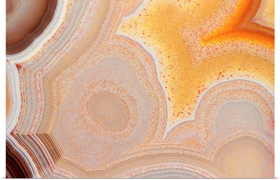Golden Brown Geode Detail