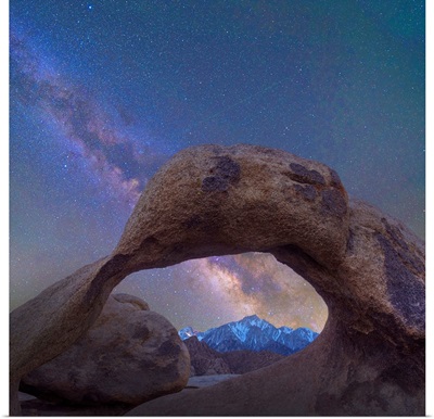 Arch And Milky Way, Alabama Hills, Sierra Nevada, California
