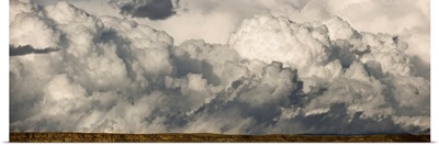 Storm and Sagebrush Desert Wyoming