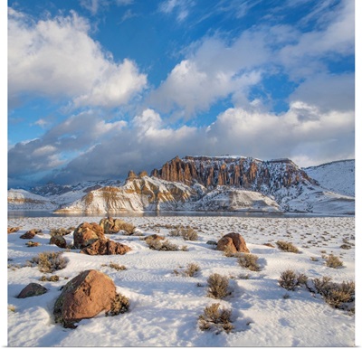 Winter At Dillon Pinnacles, Curecanti NRA, Colorado