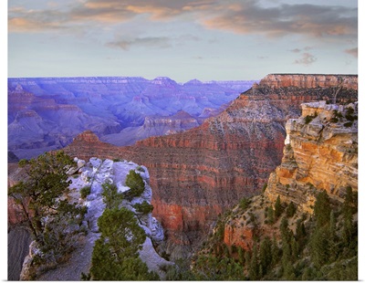 Wotans Throne from South Rim, Grand Canyon National Park, Arizona