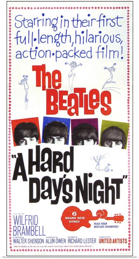 The Beatles' first film is a joyous romp through an average day in the life of the Fab Four, shot in a pseudo-documentary ...