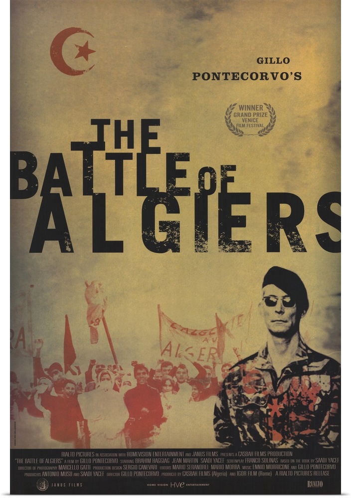 Famous, powerful, award-winning film depicting the uprisings against French Colonial rule in 1954 Algiers. A seminal docum...