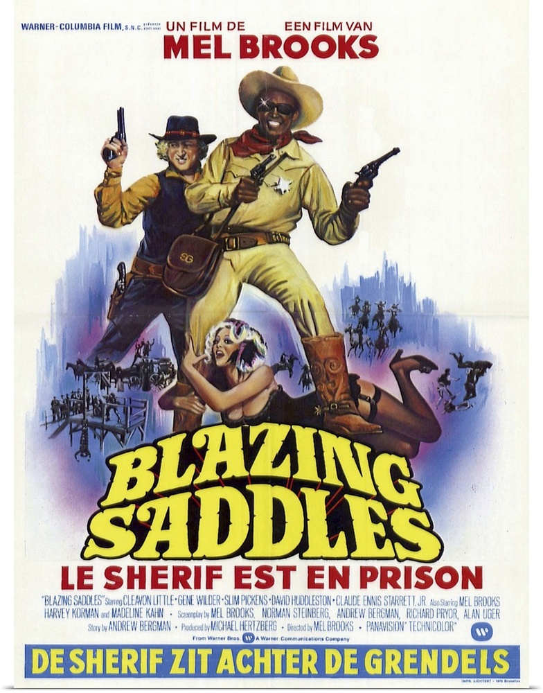Wild, wacky spoof by Brooks of every cliche in the western film genre. Little is Black Bart, a convict offered a reprieve ...