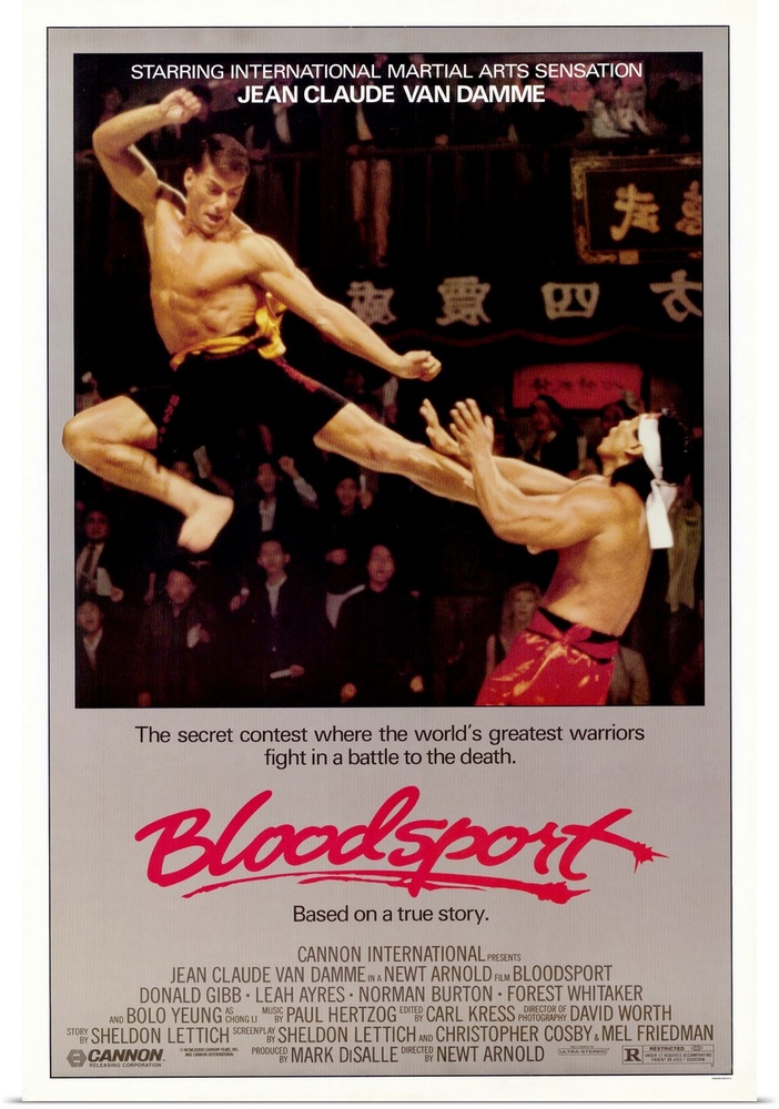 American soldier Van Damme endeavors to win the deadly Kumite, an outlawed martial arts competition in Hong Kong. Lots of ...