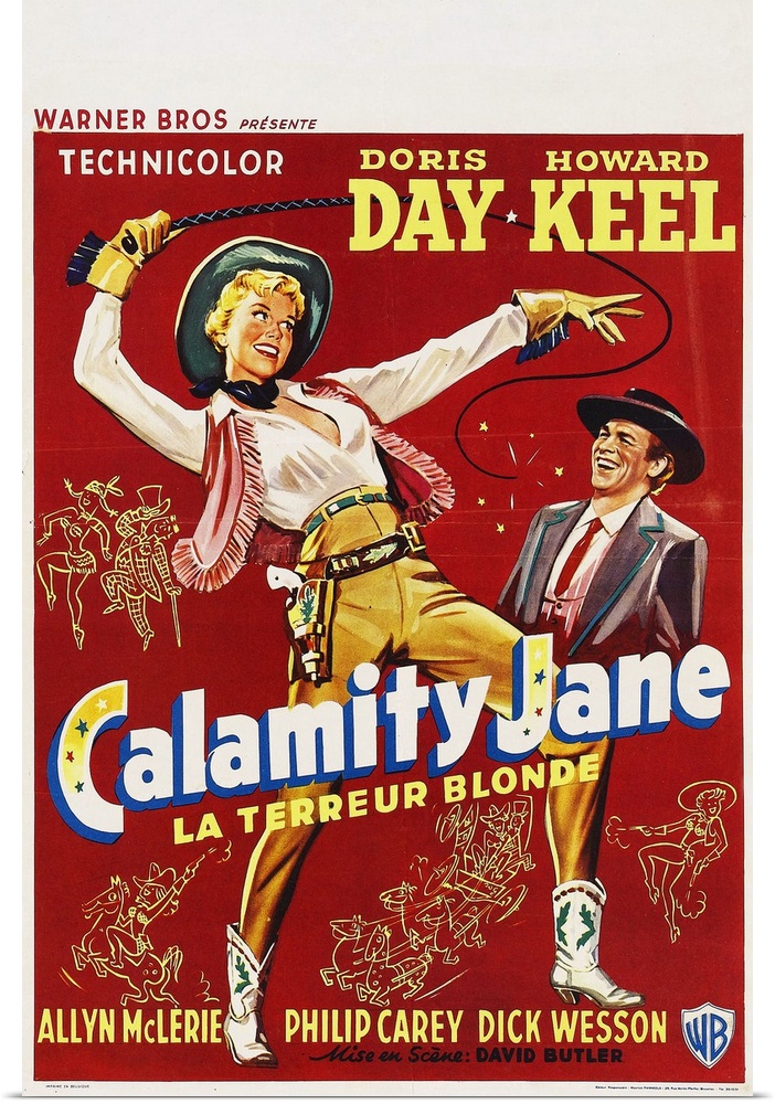 In one of her best Warner musicals, Day stars as the rip-snortin', gun-totin' Calamity Jane of Western lore, in an on-agai...