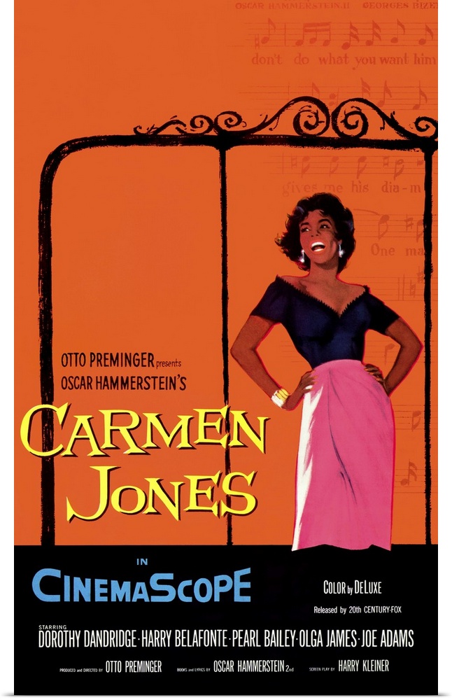 Bizet's tale of fickle femme fatale Carmen heads South with an all black cast and new lyrics by Hammerstein II. Soldier Be...