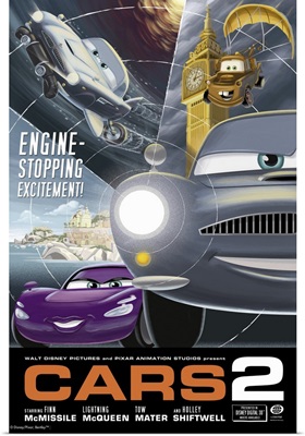 Cars 2 - Movie Poster