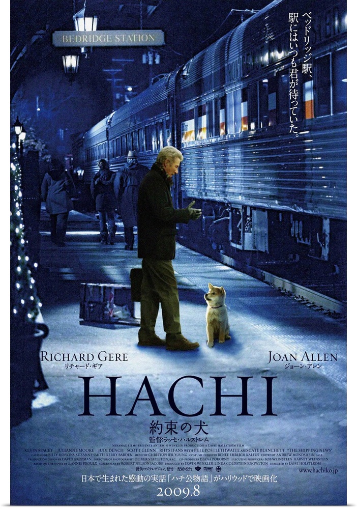 This heartwarming true story is an American adaptation of a Japanese tale about a loyal dog named Hachiko. This very speci...