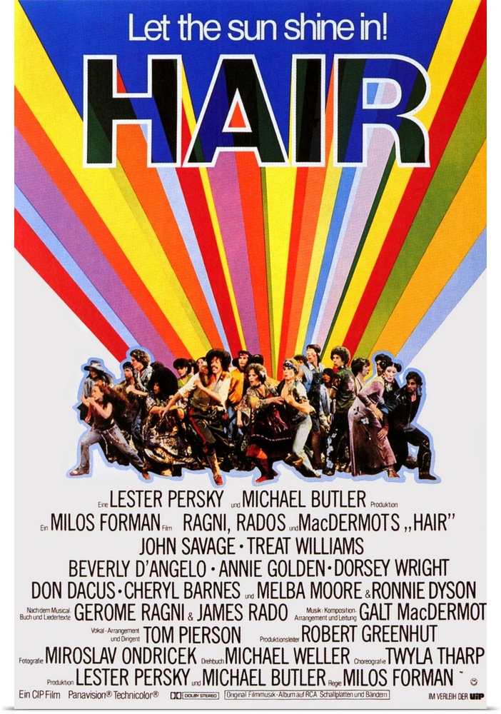 Film version of the explosive 1960s Broadway musical about the carefree life of the flower children and the shadow of the ...