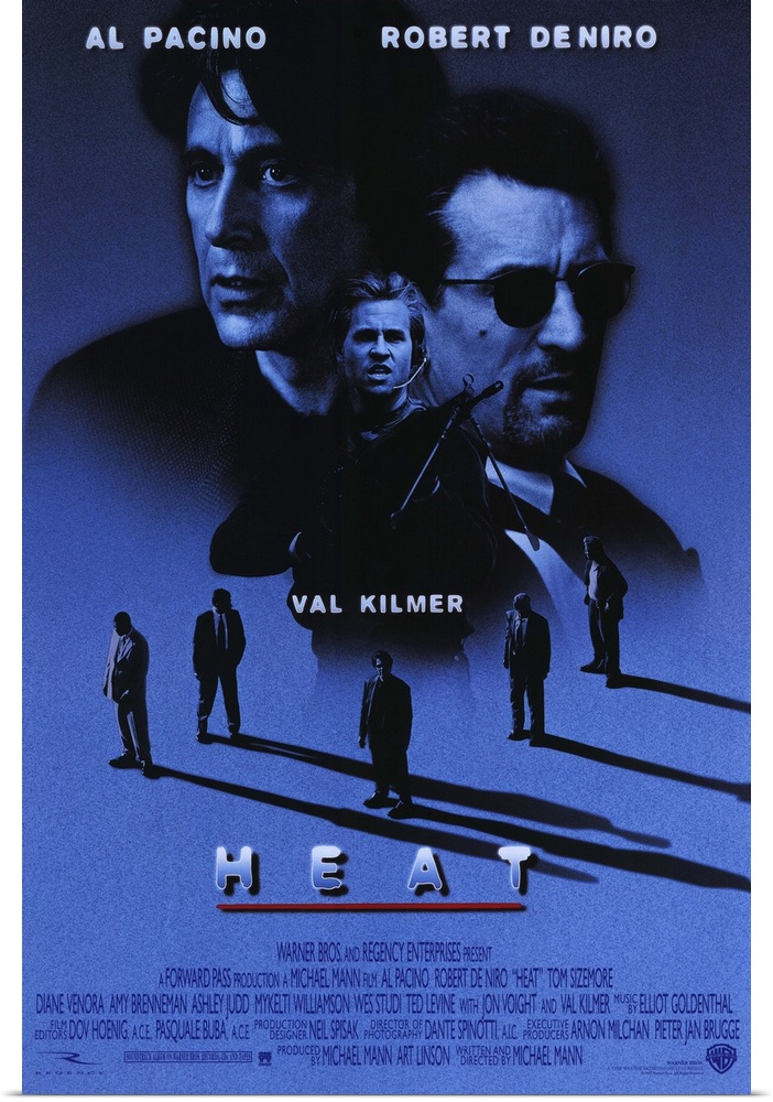 Pacino and De Niro in the same scene. Together. Finally. Obsessive master thief McCauley (De Niro) leads a crack crew on v...