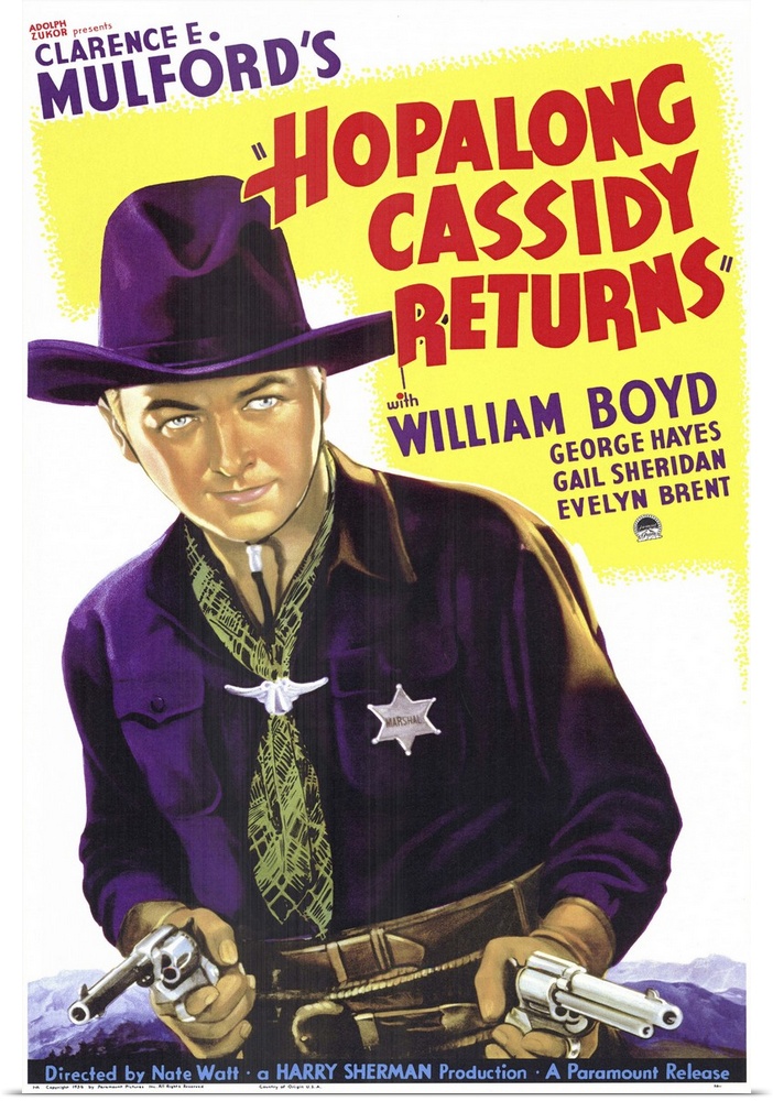 In the seventh entry in the Hopalong Cassidy series, Hoppy (Boyd) faces a lady outlaw, Lilli Marsh (Brent), who, of course...