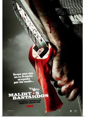 Inglourious Basterds - Movie Poster - Spanish