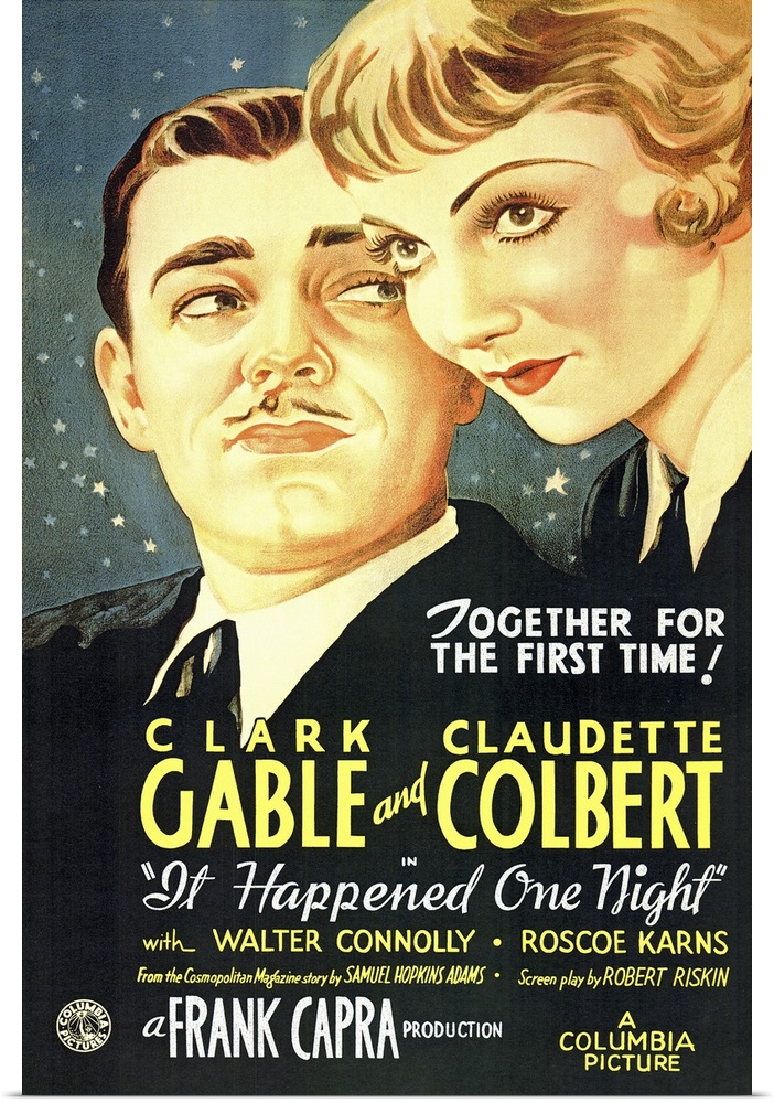 Classic Capra comedy about an antagonistic couple determined to teach each other about life. Colbert is an unhappy heiress...
