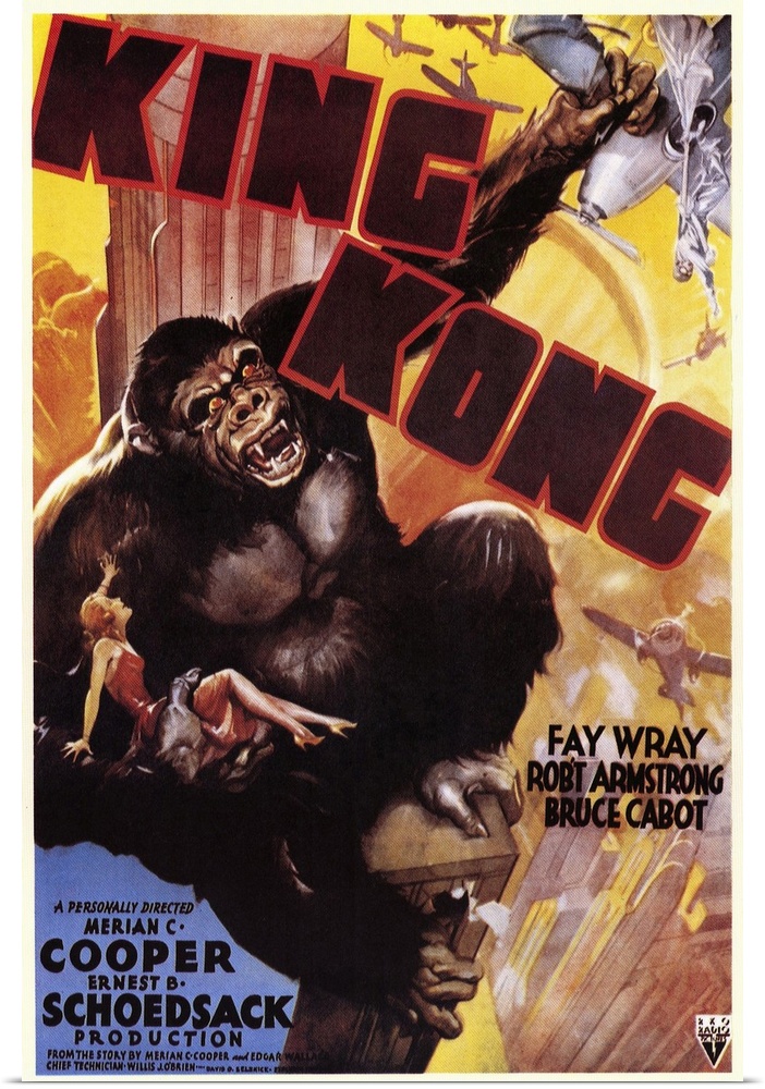 The original beauty and the beast film classic tells the story of Kong, a giant ape captured in Africa by filmmaker Carl D...