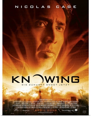 Knowing - Movie Poster - German