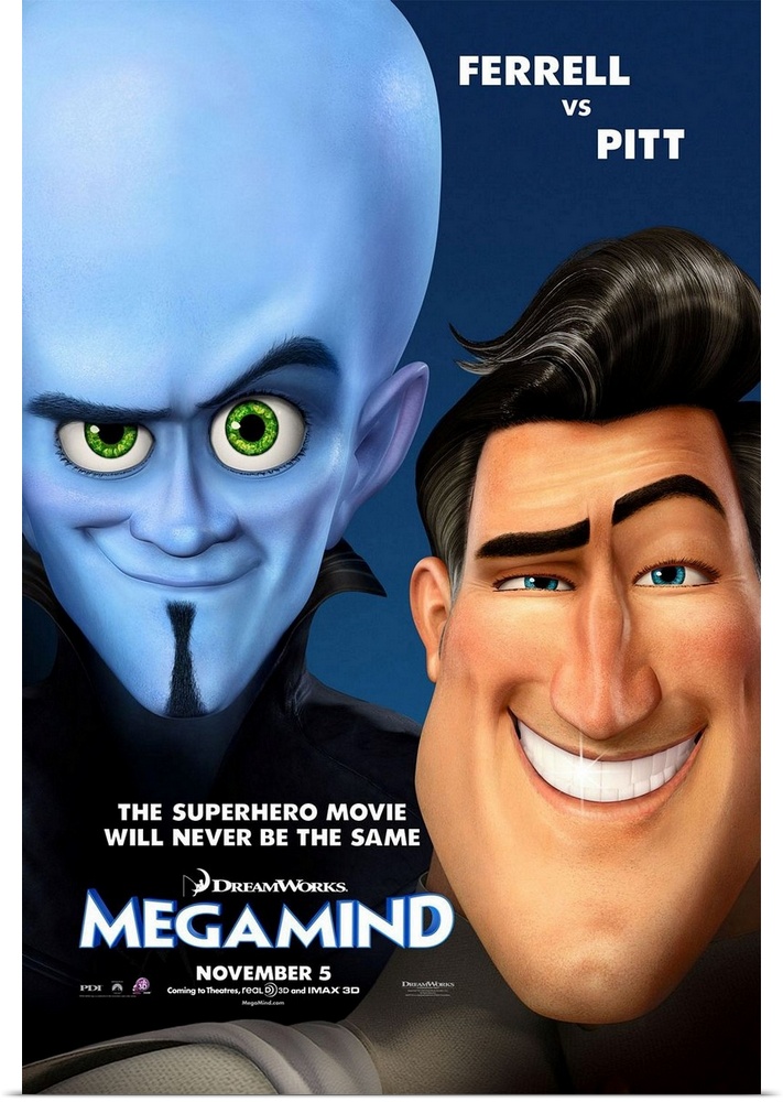 Megamind - Movie Poster