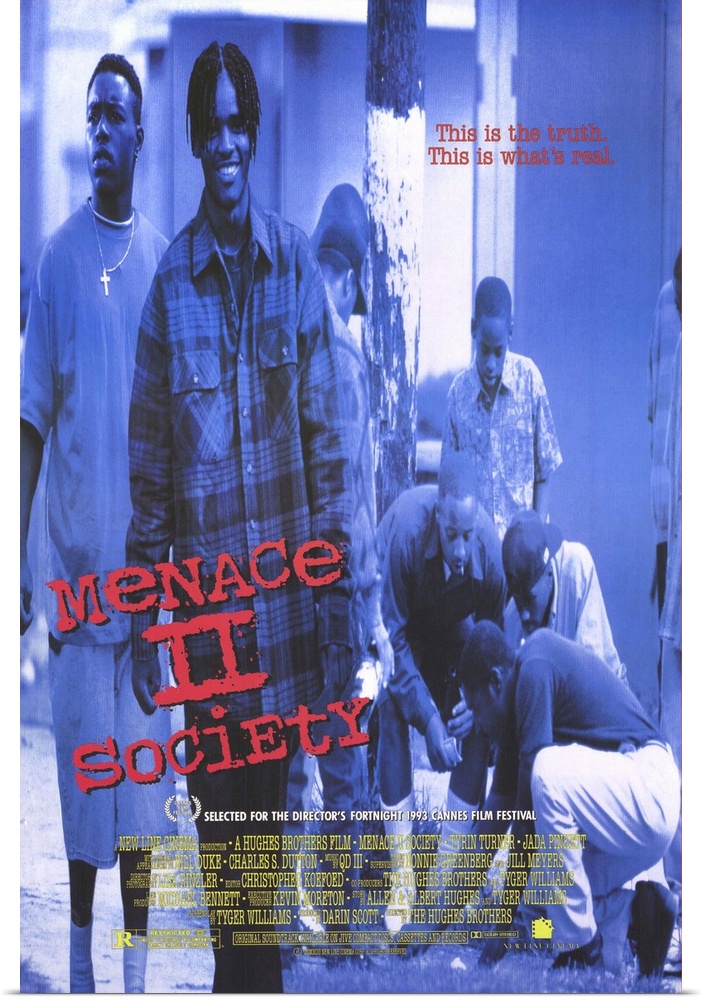 Portrayal of black teens lost in inner-city hell is realistically captured by 21-year-old twin directors, in their big-scr...