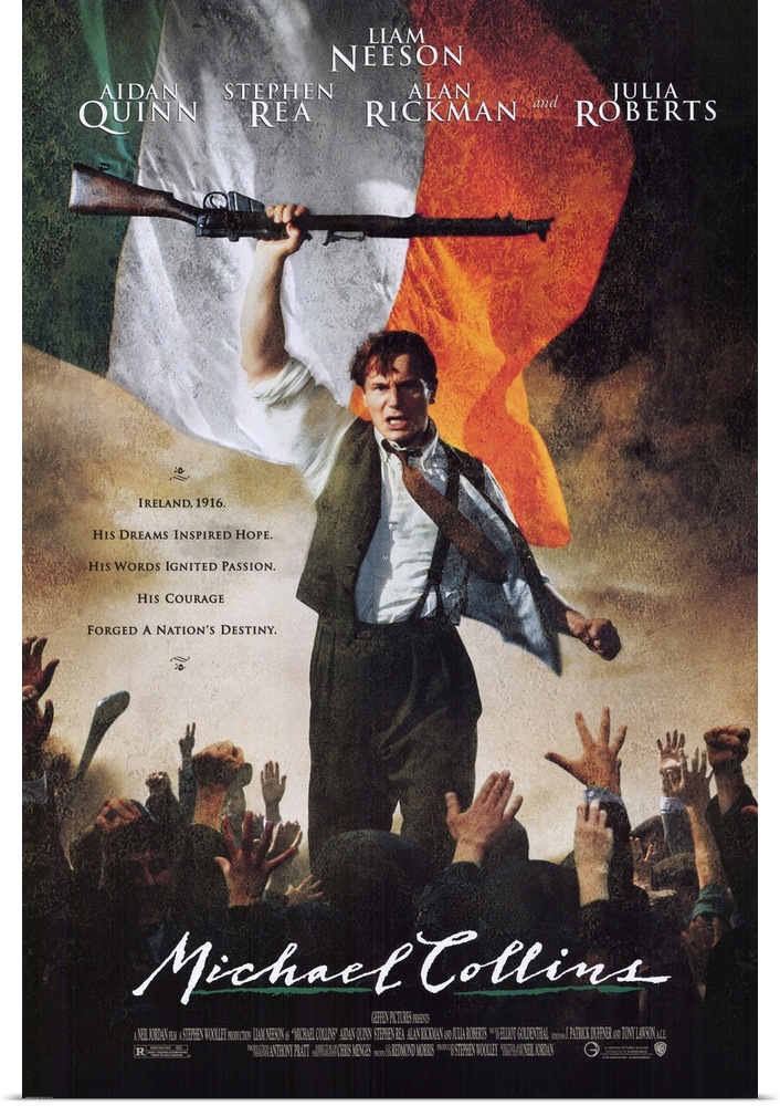 Collins (Neeson) was a revolutionary leader with the Irish Volunteers, a guerilla force (an early version of the IRA) dedi...