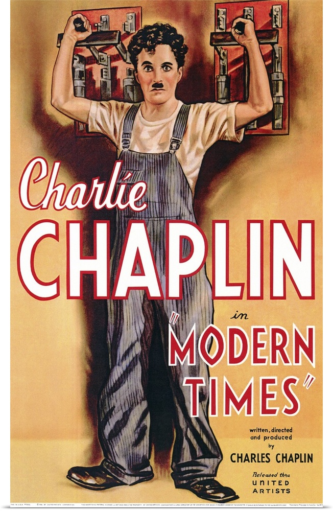 This mostly silent film finds Chaplin playing a factory worker who goes crazy from his repetitious job on an assembly line...
