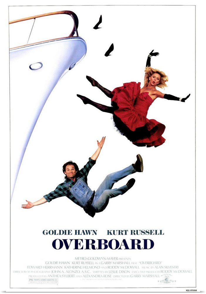 A wealthy, spoiled woman falls off of her yacht and into the arms of a low-class carpenter who picks her up and convinces ...