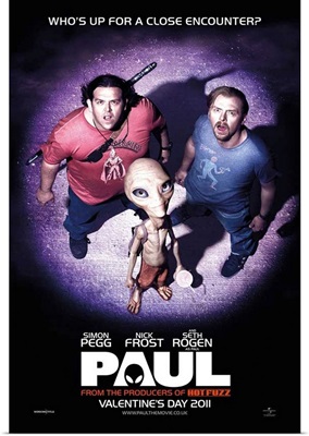 Paul (2011) - Movie Poster - UK