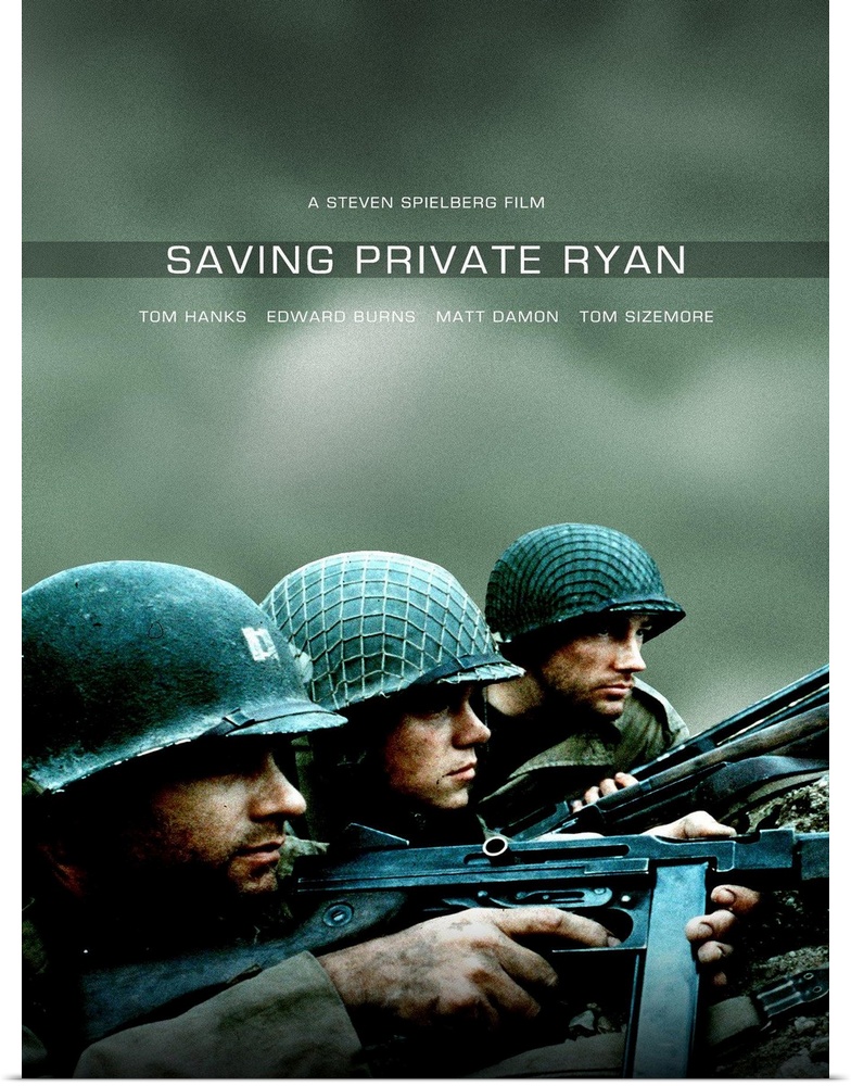 Big-budget WWII Spielberg epic finds eight soldiers, led by army captain Hanks, forced to go behind enemy lines in order t...