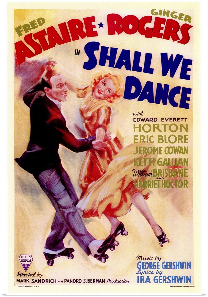 And shall we ever! Seventh Astaire-Rogers pairing has a famous ballet dancer and a musical-comedy star embark on a promoti...