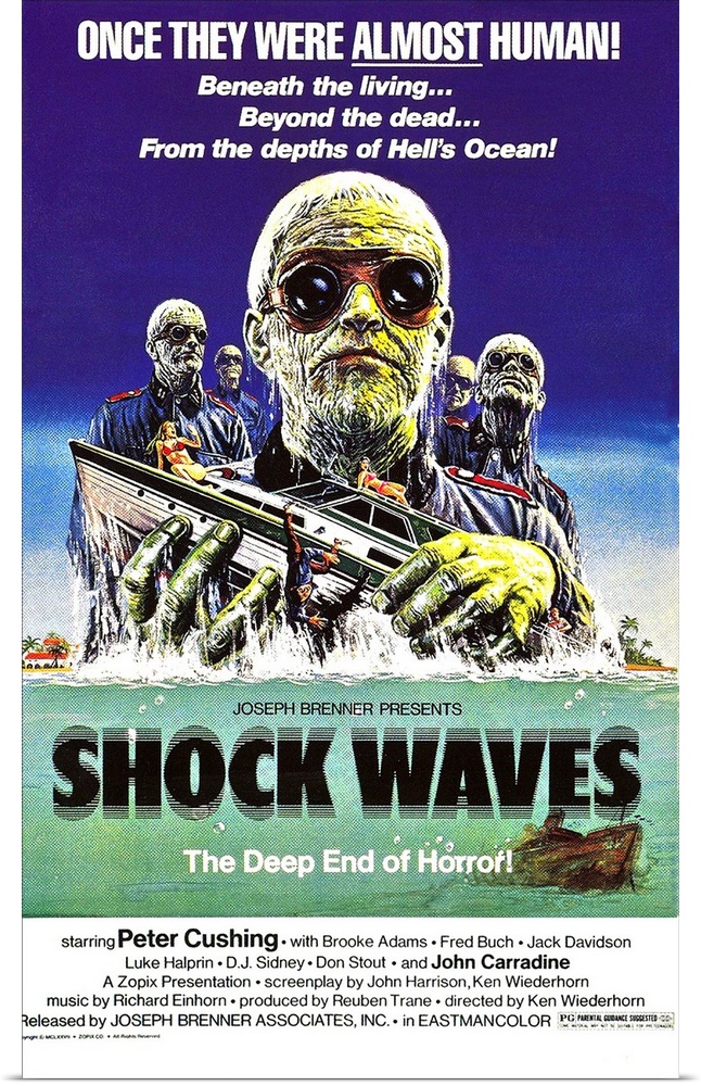 Group of mutant-underwater-zombie-Nazi-soldiers terrorizes stranded tourists staying at a deserted motel on a small island...