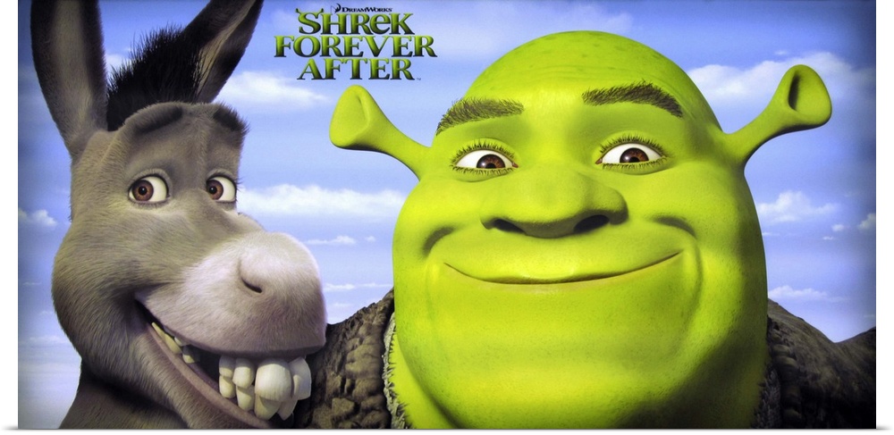 The further adventures of the giant green ogre, Shrek, living in the land of Far, Far Away.