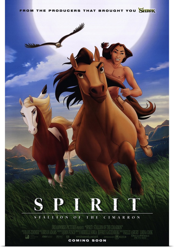 Spirit is a wild stallion and leader of his herd, who is captured and treated badly by a Cavalry Colonel (Cromwell) until ...